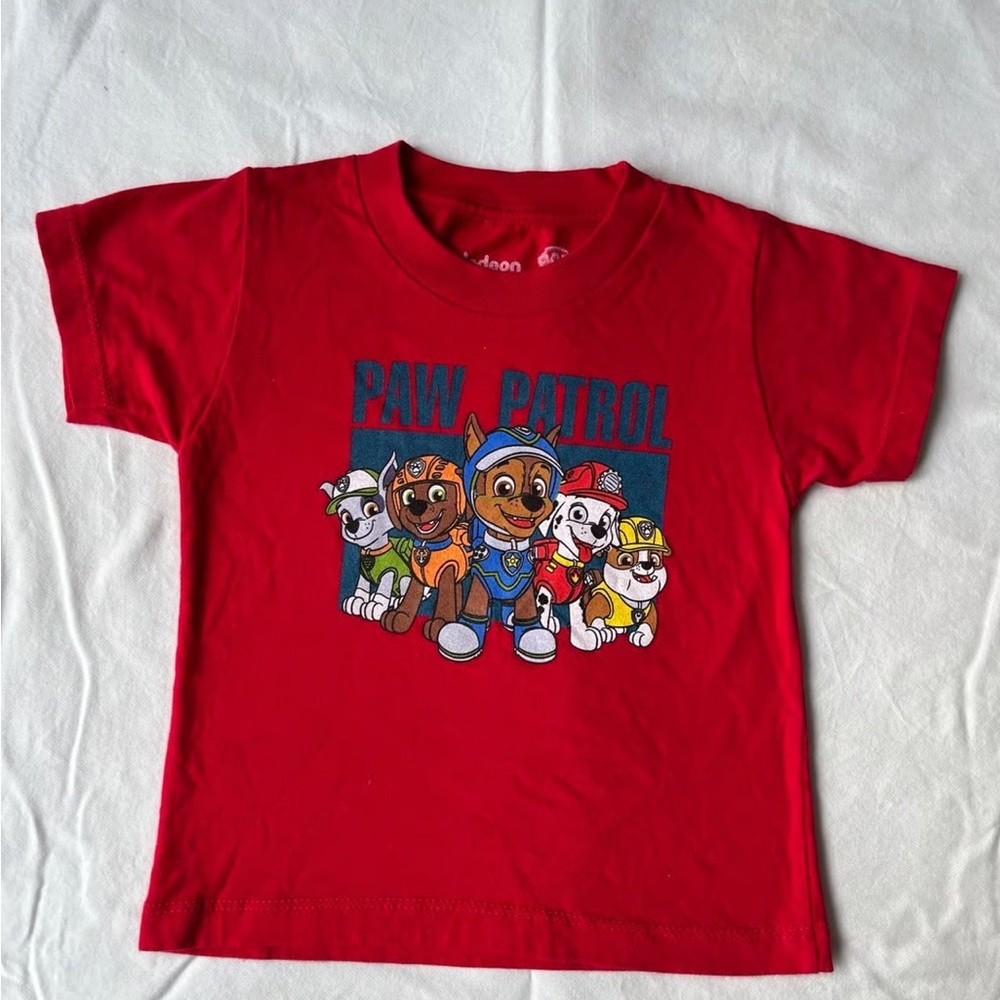 Nickelodeon Red Paw Patrol Short Sleeve Tee